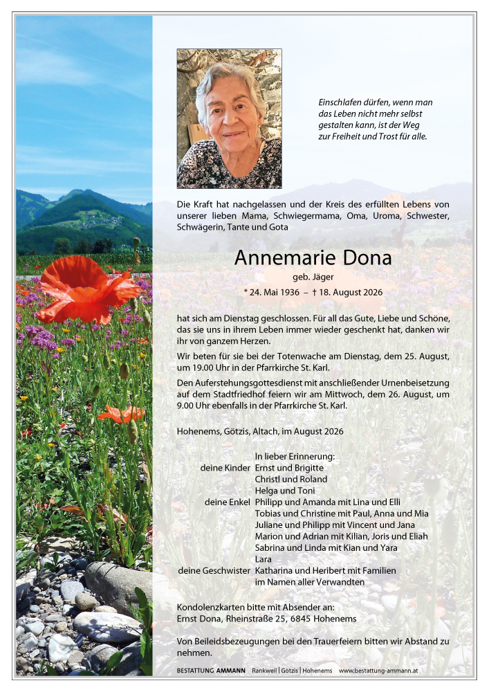 Parte Annemarie Dona