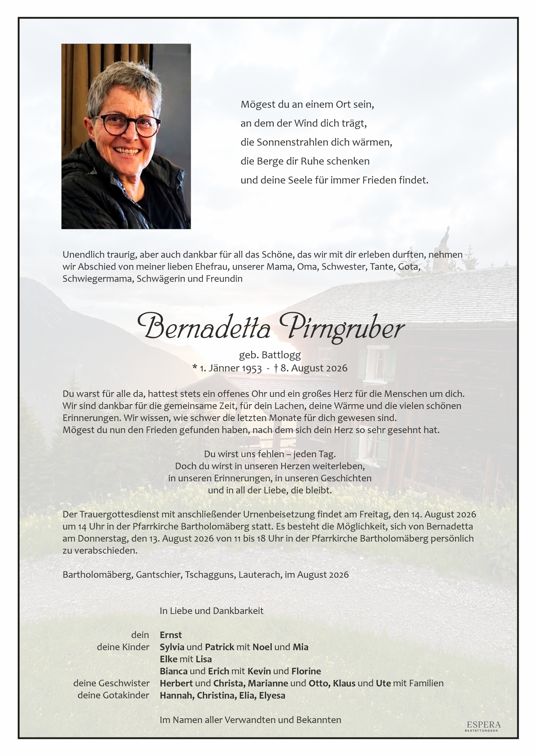 Parte Bernadetta Pirngruber