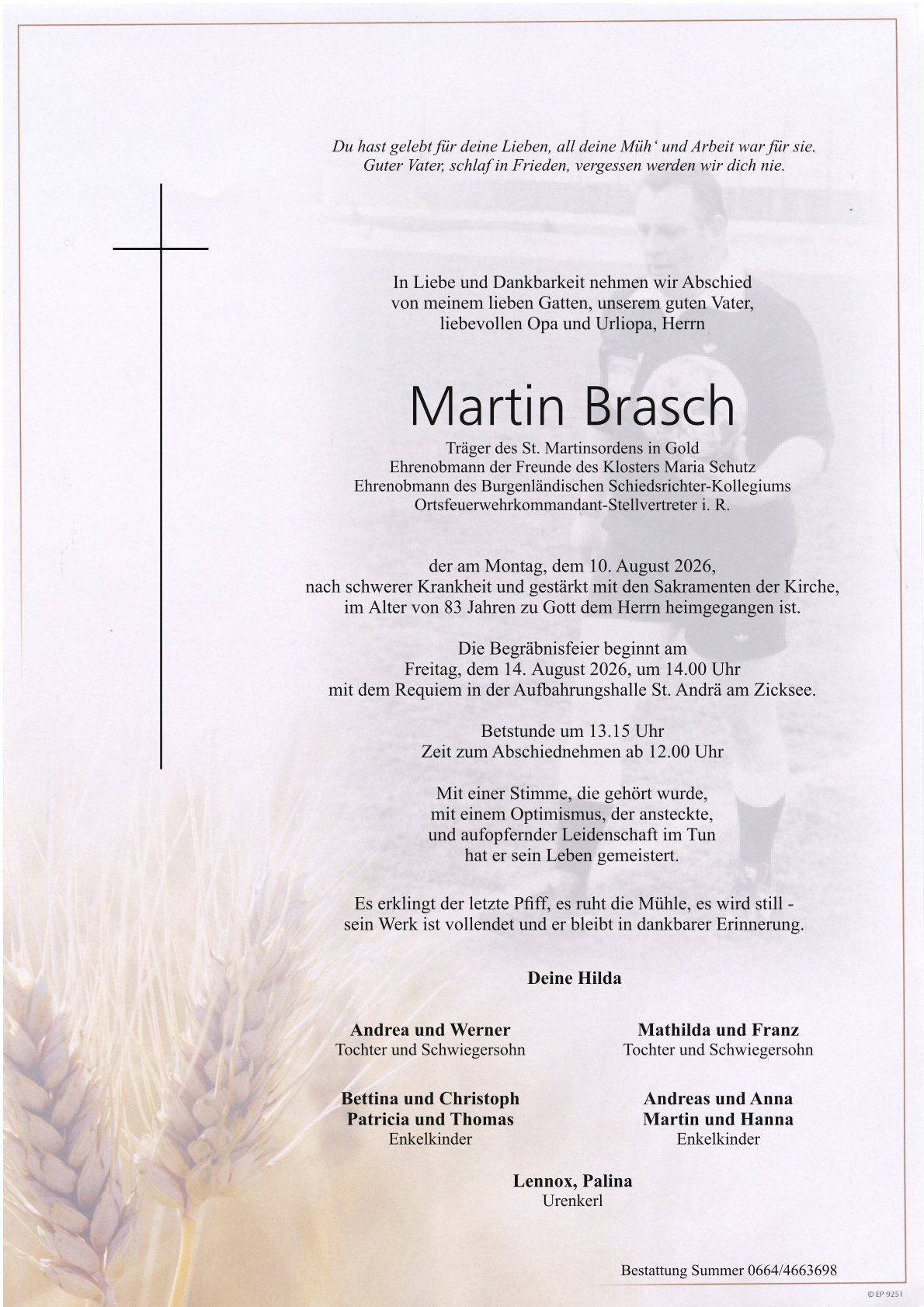 Parte Martin Brasch