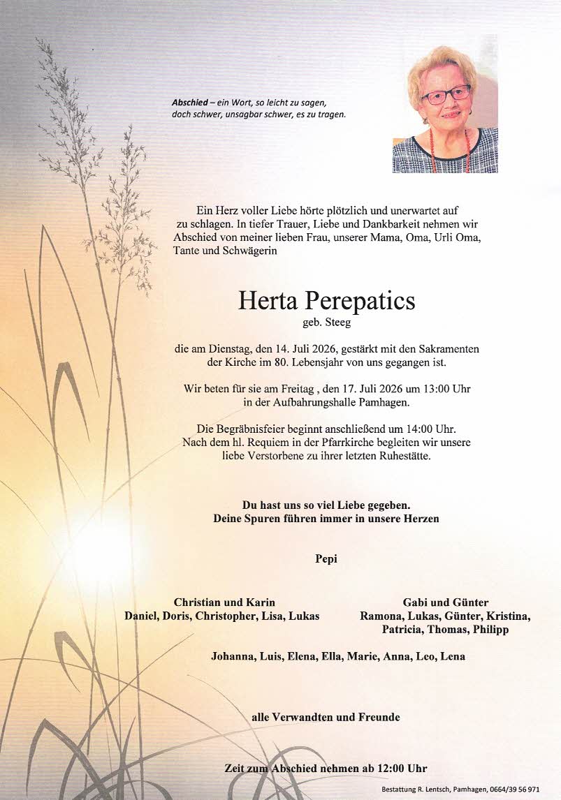 Parte Herta Perepatics