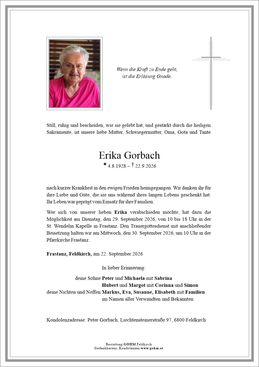 Parte Erika Gorbach