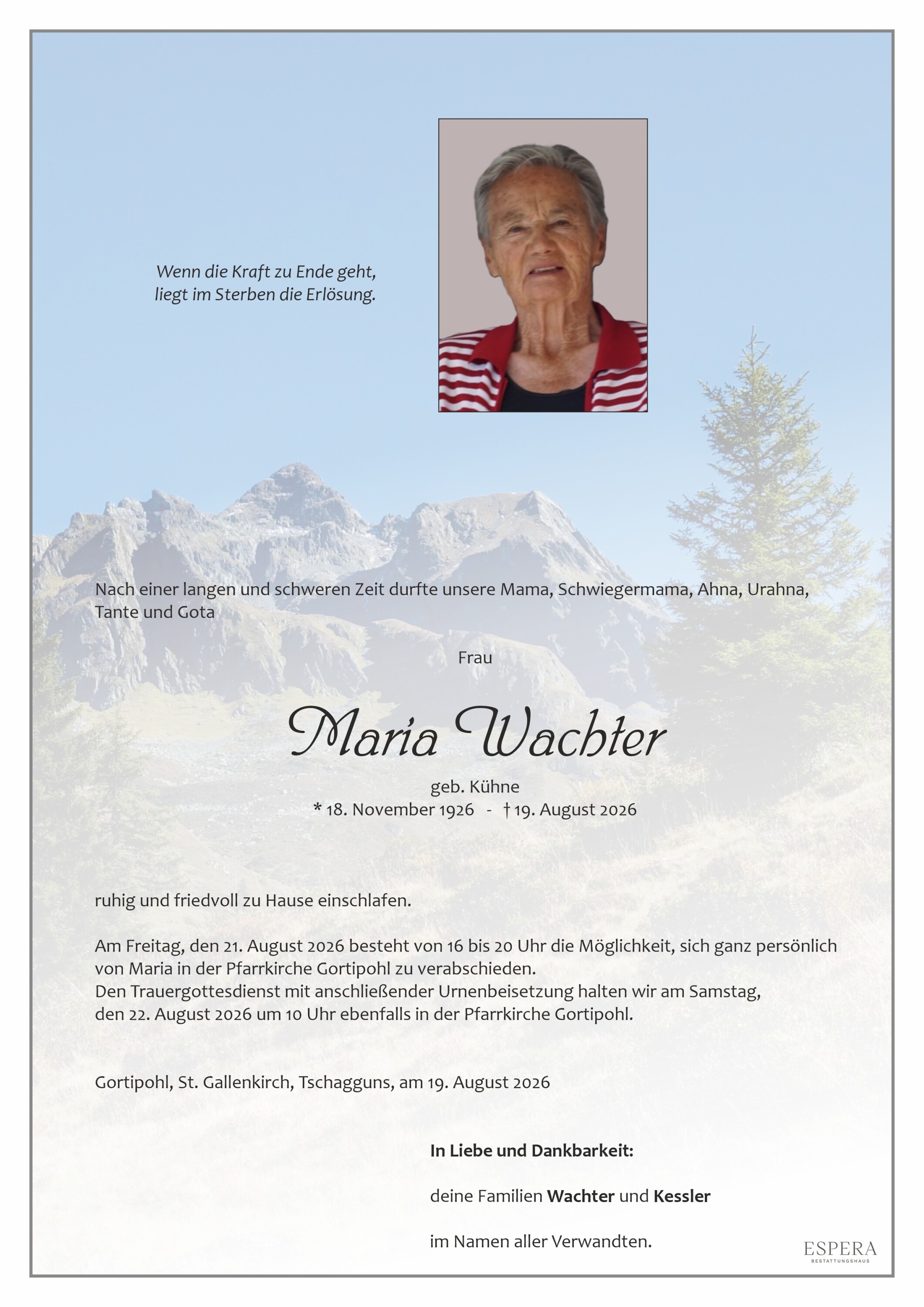 Parte Maria Wachter