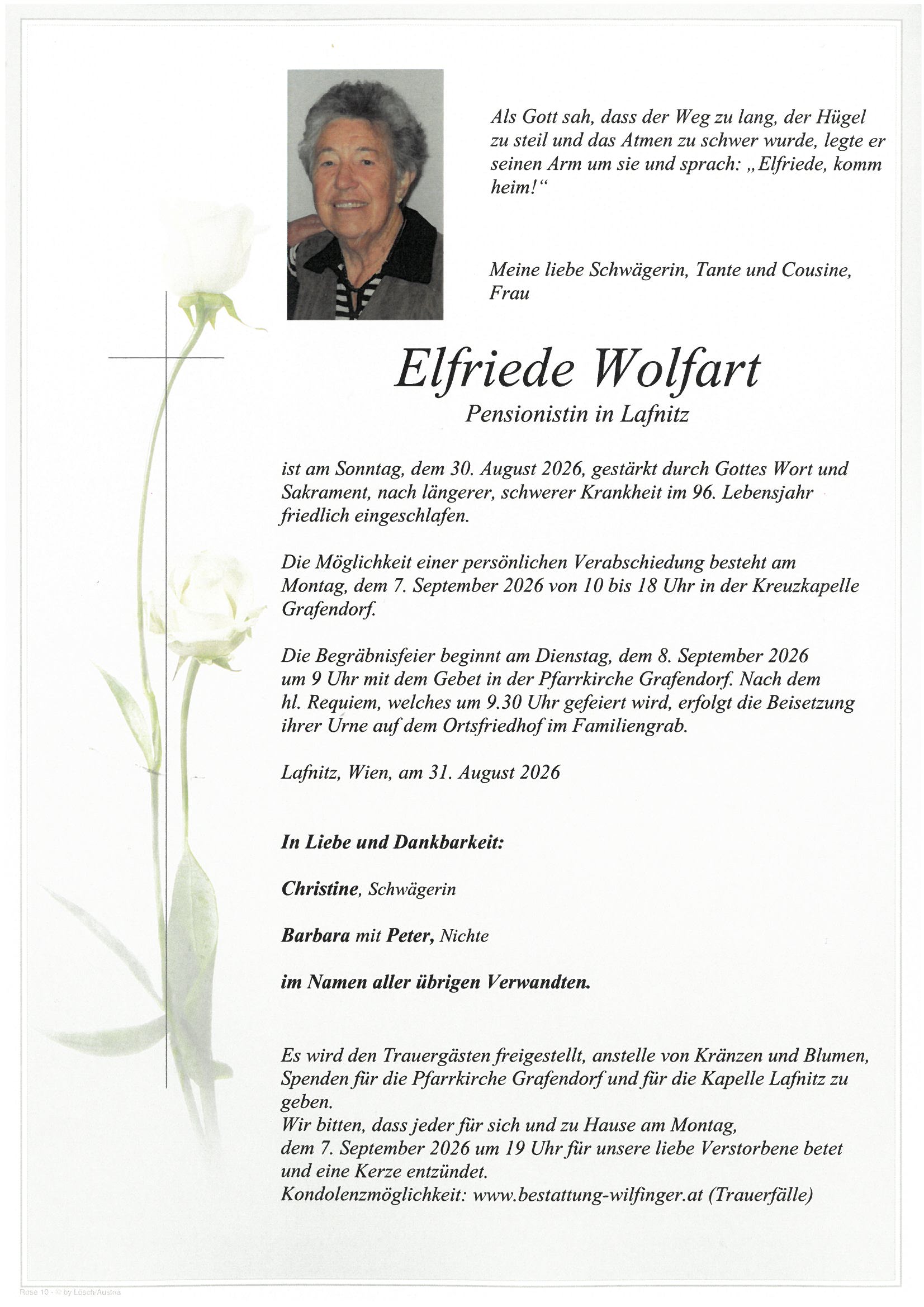 Parte Wolfart Elfriede