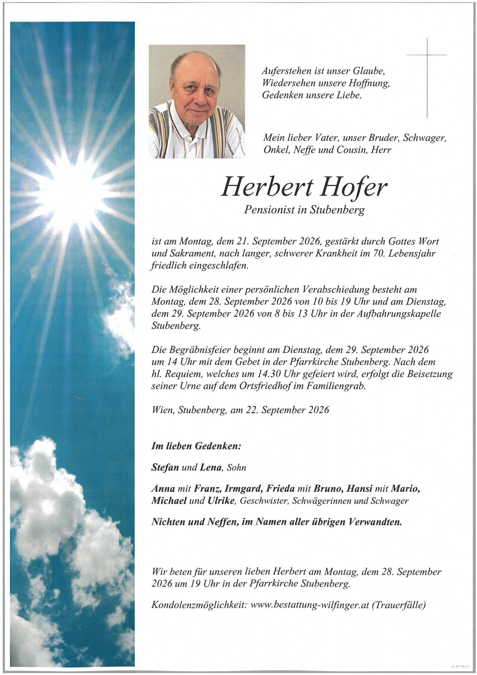 Parte Hofer Herbert