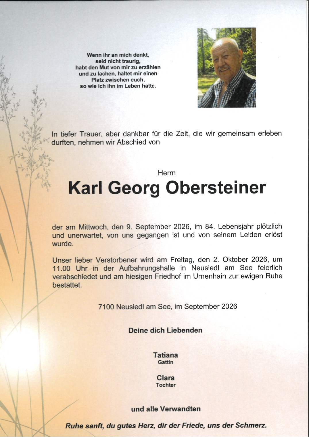 Parte Karl Georg Obersteiner