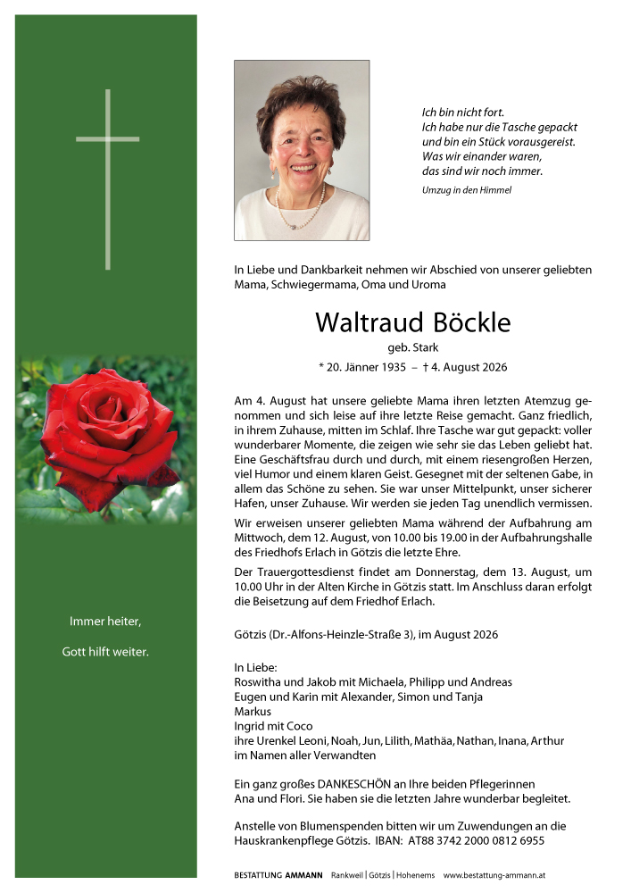 Parte Waltraud  Böckle