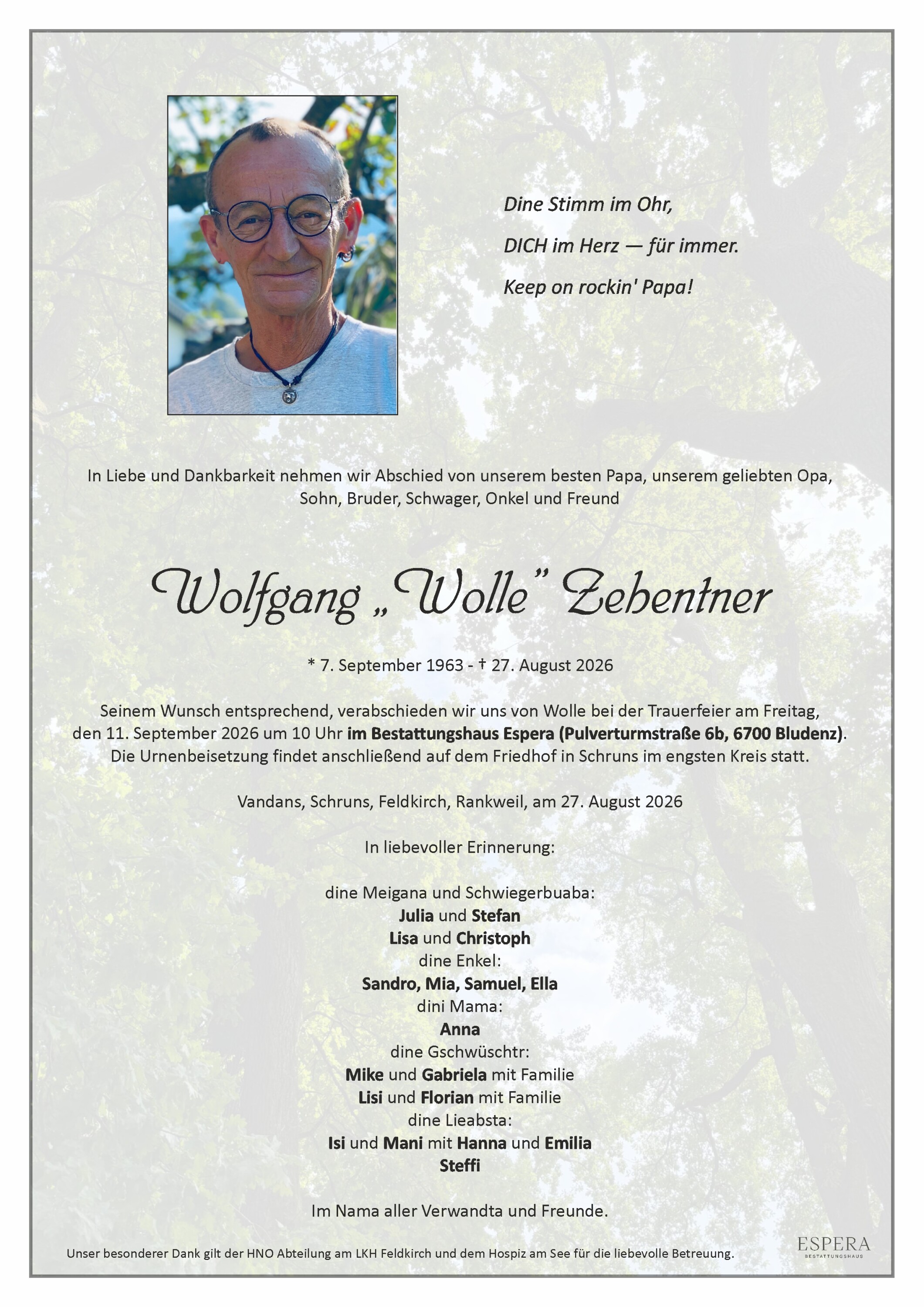 Parte Wolfgang "Wolle" Zehentner