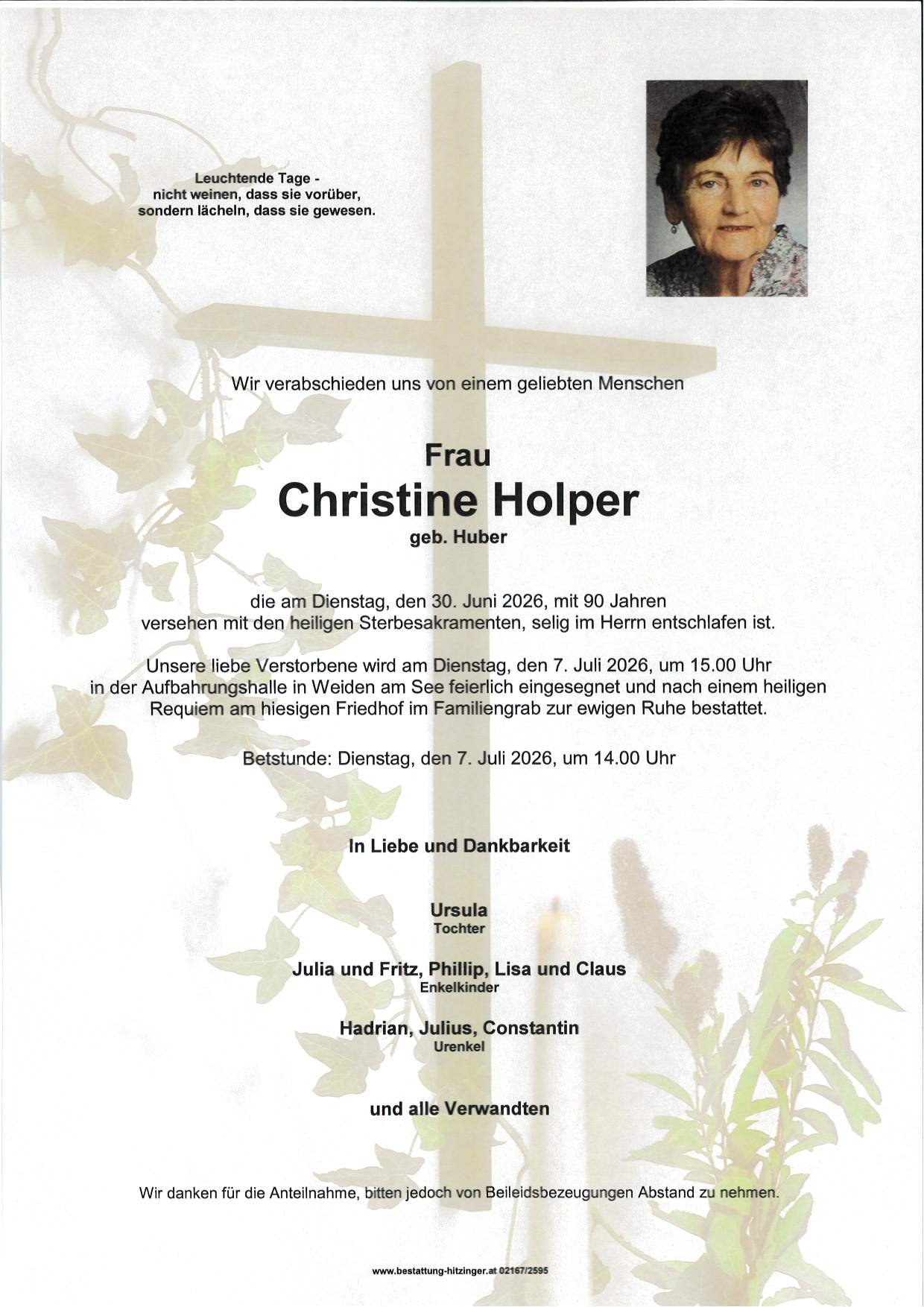 Parte Christine Holper